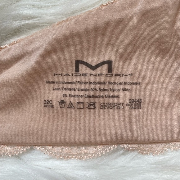 Maidenform lined push-up lace detailed bra size 32C - Picture 7 of 7